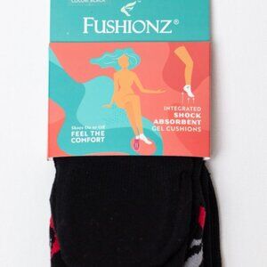 Fushionz - Ankle Socks - Black - Small - 1 Pair